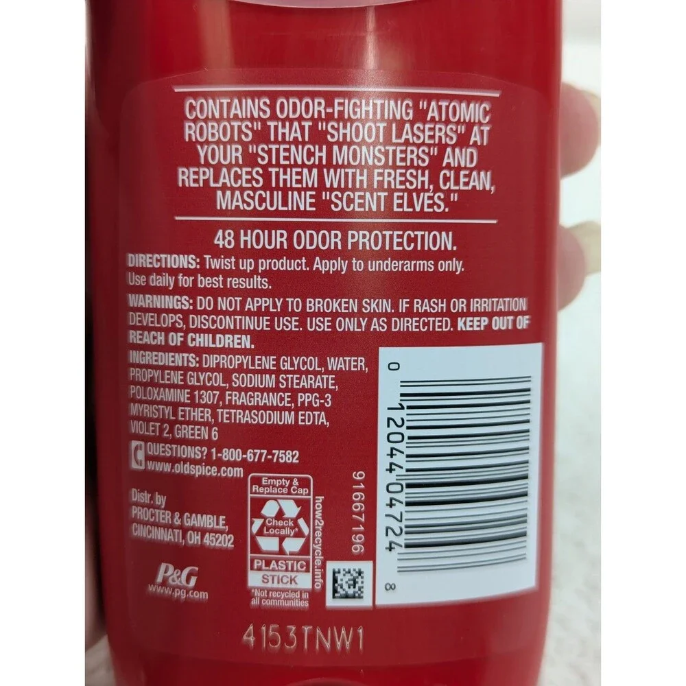 Old Spice - 3 Oz - Sport - High Endurance Deodorant - 4 Pack